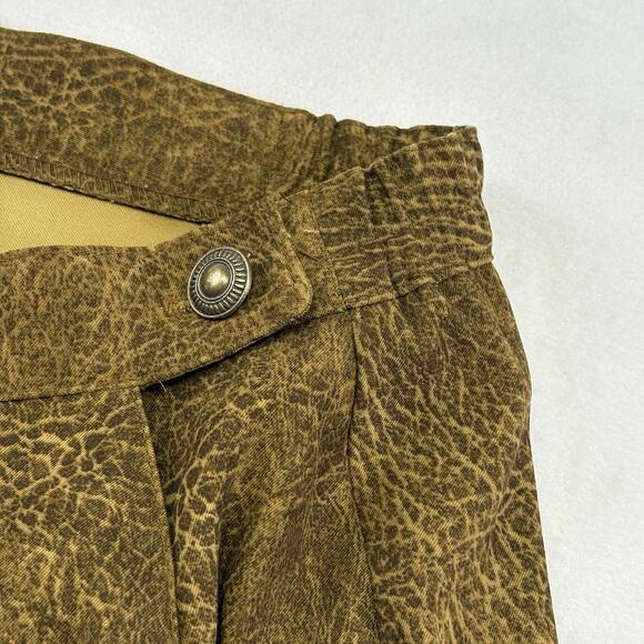 VTG 90s NANCY BOLEN City Girls Brown Faux Suede Western 2 pc. Set - Plus Size 18 - Picture 13 of 16